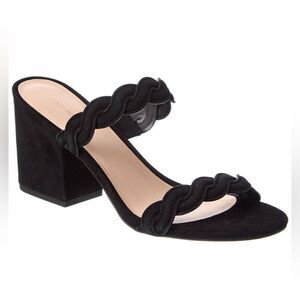 NWOT Stuart Weitzman Twistie block 75 suede sandal size 9.5